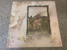 Led Zeppelin Four Symbols A3 B4 Stickered Plum + Inner Rare Original UK LP