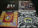 THIN LIZZY (4) VG+/EX RECORD LOT: JAILBREAK/FIGHTING/JOHNNY FOX/BAD REPUTATION