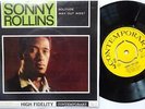 SONNY ROLLINS Way Out West/Solitude JAZZ CONTEMPORARY EP PIC SLEEVE