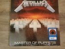 METALLICA MASTER OF PUPPETS VINYL NEW  EXCLUSIVE LIMITED BRICK RED LP  BATTERY