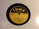 X-RARE BLUES 78 JUKE BOY BARNER IRMA 111 Rock With Me Baby/Well Baby  1957 EXC