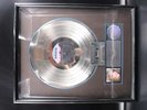 CARLY SIMON COMING AROUND AGAIN RIAA FRAMED PLATINUM RECORD ARISTA 1987 ZA1416