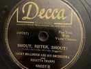 THAT’S ALL/SHOUT, SISTER, SHOUT ROSETTA THARPE With LUCKY MILLINDER AND HIS ORCH