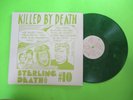 KILLED BY DEATH #10 LP GREEN COLOR VINYL KBD HARDCORE PUNK