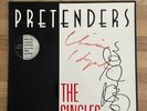 Pretenders The Singles Vinyl LP signed Chrissie Hynde and Johnny Marr (Smiths)