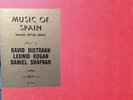 BRUNO BR 14015 *MUSIC OF SPAIN* DANIEL SHAFRAN LEONID KOGAN DAVID OISTRAKH* RARE