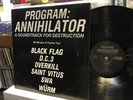 Program Annihilator   2 LP   1st Press   SST   Black Flag   Saint Vitus   Punk