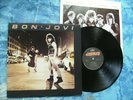 BON JOVI  S/T Self Titled LP w/ LYRICS   1984 original MERCURY runaway HARD ROCK