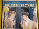 THE EVERLY BROTHERS - A DATE WITH VINYL LP 1st UK Press WM 4028 VG+/VG+