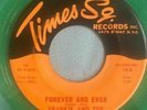 DOO WOP 45 FRANKIE AND THE C NOTES FOREVER AND EVER b/w MONTELS UNION HALL