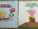 VINCE GUARALDI Oh Good Grief and A Boy Named Charlie Brown LPs