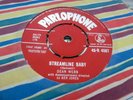 DEAN WEBB  STREAMLINE BABY 1959 PARLOPHONE 45-R 4587  RARE EXCELLENT PLUS