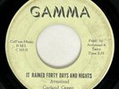 GARLAND GREEN It Rained Forty Days and Nights Gamma Northern Soul 45 HEAR