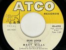 MARY WELLS Dear Lover Atco Northern Soul VG+ 45 HEAR