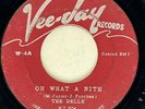 THE DELLS Oh What A Nite Vee-Jay Doo Wop R&B Japan Rare 45 HEAR