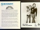 IGGY POP & JAMES WILLIAMSON Kill City RARE PRESS KIT US ORIG Bomp Photo STOOGES