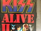 KISS ALIVE II 1977 DOUBLE LP With TATTOOS NBLP-7076-2 VG