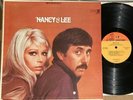 NANCY SINATRA & LEE HAZLEWOOD - ORIGINAL REPRISE LP two-tone vinyl STRONG VG and