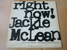 Jackie McLean Right Now 1966 US Blue Note New York labels VAN GELDER First VG/G+