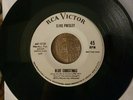 ELVIS PRESLEY PROMO BLUE CHRISTMAS/WOODEN HEART 447-0720 RCA MINT