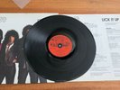 KISS LICK IT UP  FRENCH'RED' CASABLANCA LABEL VINYL LP ALBUM VERY RARE PRESS