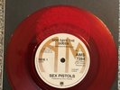 Sex Pistols God Save the Queen A&M 7 inch Vinyl Record Red Vinyl - Mint Cond