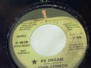 NM JOHN LENNON #9 Dream RARE U.S. APPLE PROMO 45 1974 P-1878 STEREO/MONO BEATLES