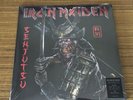 VINYL SEALED IRON MAIDEN SENJUTSU 180G SILVER & BLACK MARBLE 0190296718649 LP