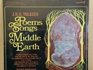 JRR TOLKIEN Poems Songs Of Middle Earth LP Vinyl 1st Press 1967 Sealed LOTR Rare