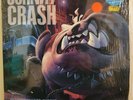 JOHNNY CRASH Neighbourhood Threat 1990 LP GLAM/HAIR METAL HARD ROCK RARE VINYL