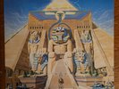 IRON MAIDEN POWERSLAVE 1984 LP SJ-12321 WINCHESTER PRESS TEXTURED COVER VG+/EX