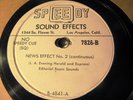 Actual Los Angeles HERALD EXPRESS Newspaper SOUND EFFECTS TV Radio GENNETT 7826