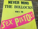 Sex Pistols, Never Mind The Bollocks vinyl LP, German issue, 1987
