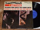 Thelonious Monk In Action VG++ 1st DG Mono Riverside lp Johnny Griffin