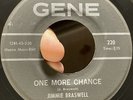 Rare Soul 45 Jimmie Braswell “One More Chance” on Gene 221 VG/VG+