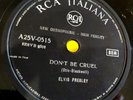 ELVIS PRESLEY (78 RPM - ITALY) A25V 0515  