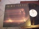 PRINCE - For You LP EX (Vinyl 1978 Warner Bros) Original BSK 3150 his 1st Album