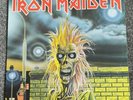 IRON MAIDEN 1980 DEBUT CANADA PRESS VINYL LP HARVEST ST-12094 ROCK METAL