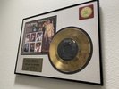 Elvis Presley Return To Sender 24kt Gold Plated 45 Record Framed Limited Edition