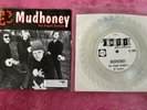 Mudhoney split Gas Huffer saw shaped 7” limited clear vinyl record Melvins