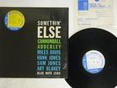 CANNONBALL ADDERLEY SOMETHIN' ELSE BLUE NOTE BLP 1595 US SHRINK VINYL LP
