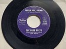 The Four Preps 1961 WHITE DOOWOP 45 Dream boy Dream / Grounded CAPITOL Mint HEAR