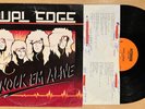 DUAL EDGE KNOCK EM ALIVE INTENSE RECORDS Christian Rock Tested VG+/VG++