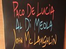 Guitar Trio: Paco de Lucia/John McLaughlin/Al Di Meola by Paco De Lucia (Record,