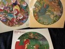 Walt Disney Picture Disc Snow White And Seven Dwarfs /Cinderella/fox Hound
