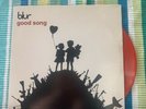Blur Good Song Red 7” Vinyl Banksy Cover