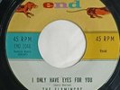 LISTEN  SWEET SOUL 45 The Flamingos I ONLY HAVE EYES FOR YOU - AT THE PROM NM