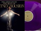 WHITNEY HOUSTON THE BEST OF I WILL ALWAYS LOVE YOU 2LP Vinyl Dark Purple NEW