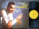 ART FARMER Portrait Of LP CONTEMPORARY C3554 US 1958 DG MONO Hank Jones