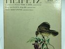 RCA LM-2074 mono 1/1S     FAURE SONATA / VITALI CHACONNE  JASCHA HEIFETZ violin